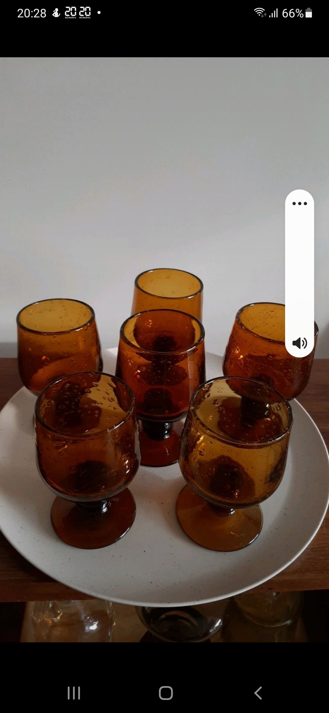 Set de 6 verres de Biot