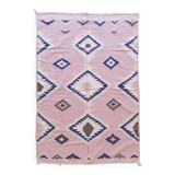 Pink Kilim Rug - 308 x 209 cm