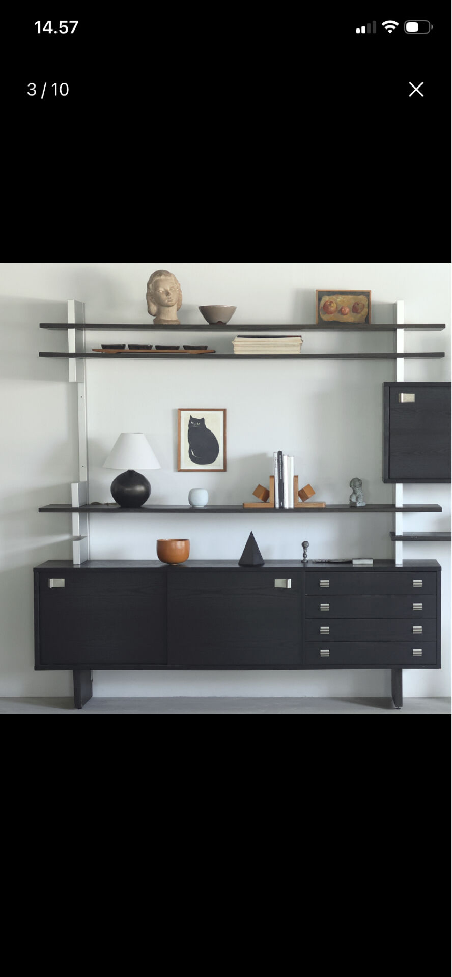 Modular shelving system by Ejsing Møbel