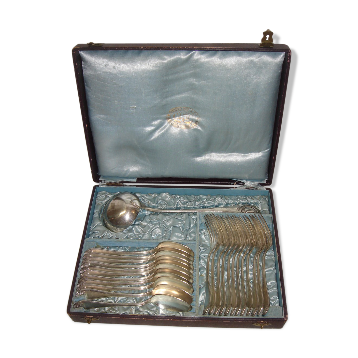 Housewife Christofle 24 silver coins