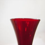 Glass crystal vase