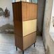 Modernist teak secretary desk, 1950s