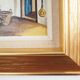 Painting „The Village Chamber”, Scandinavian design, 1970s