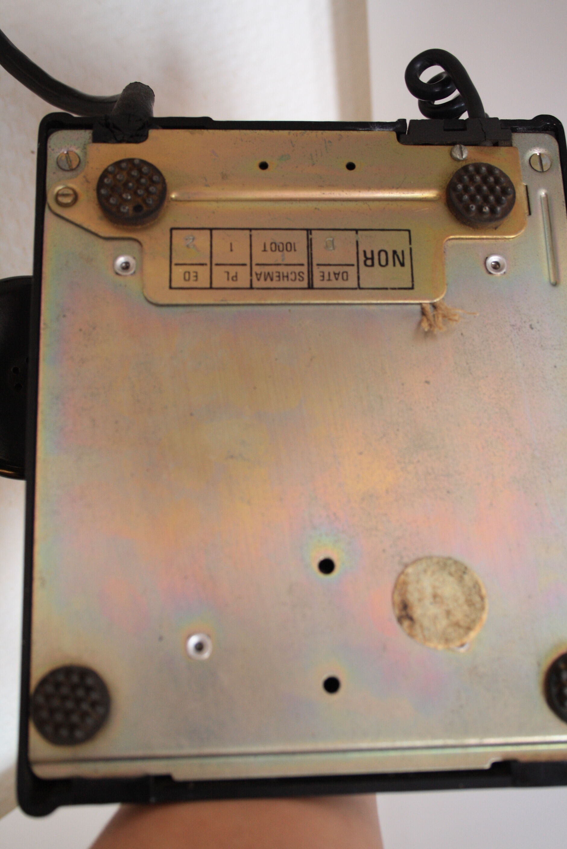 PTT bakelite telephone 50s