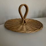wicker tray Provence 1960