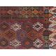Vintage Turkish rug from Oushak, hand-woven 115x375 cm