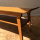 Table basse en teck clair, années 1960