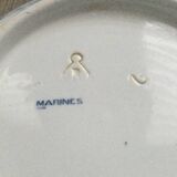 Marines ceramic dish