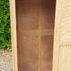Parisian wardrobe 2 sliding doors fir raw wood