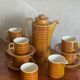Coffee tea set Hornsea Saffron England