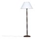 Mid-Century Floor Lamp in Rosewood and Brass, Denmark, 1960s