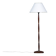 Mid-Century Floor Lamp in Rosewood and Brass, Denmark, 1960s