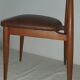 Set of 6 scandinavian chairs 50/60