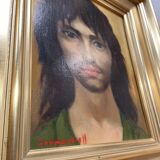 Oil portrait painting 'LE VAGABOND', after Anatola SOUNGOUROFF, circa 1977.