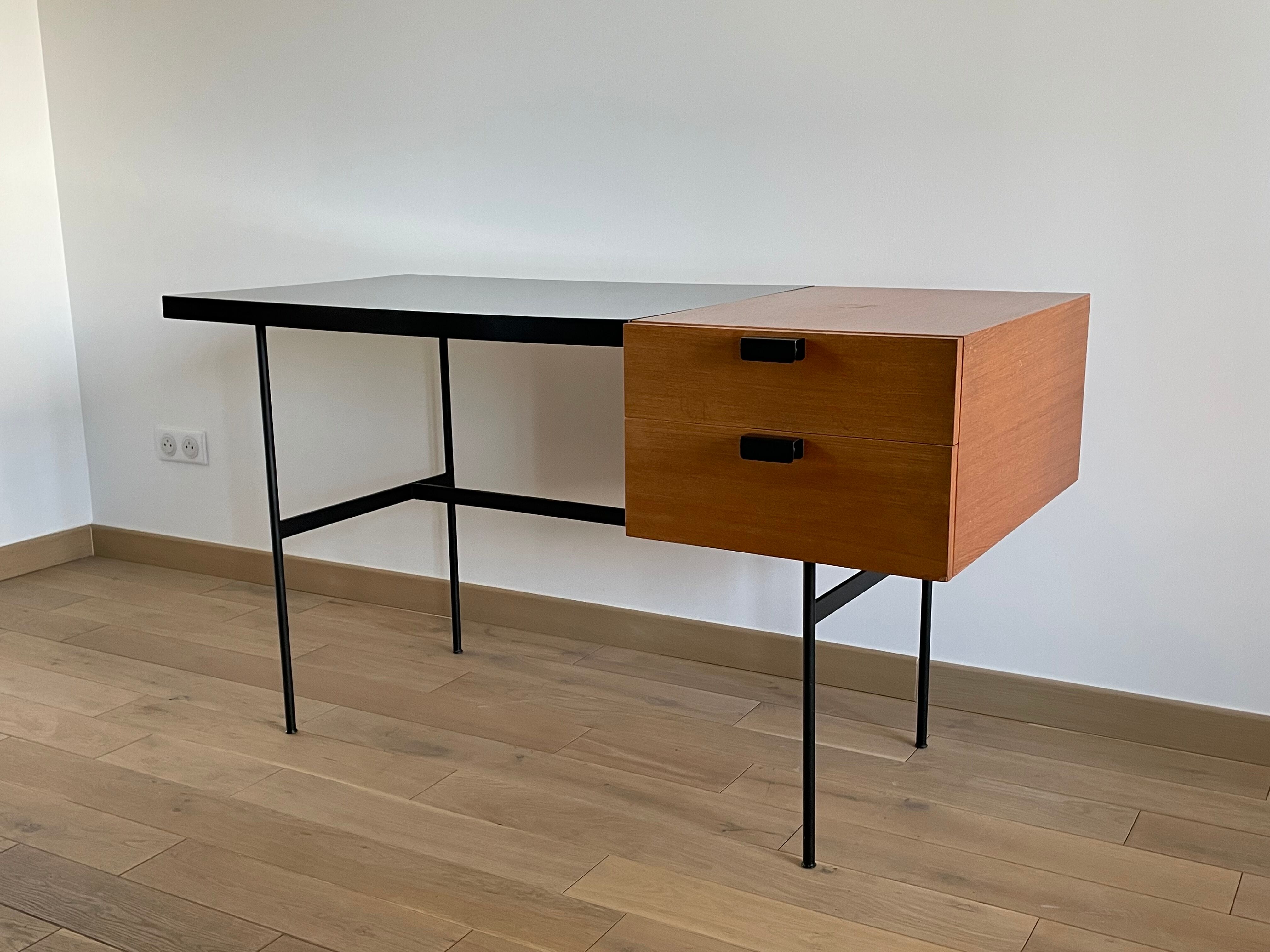 Pierre Paulin's desk "CM141", 1960s edition