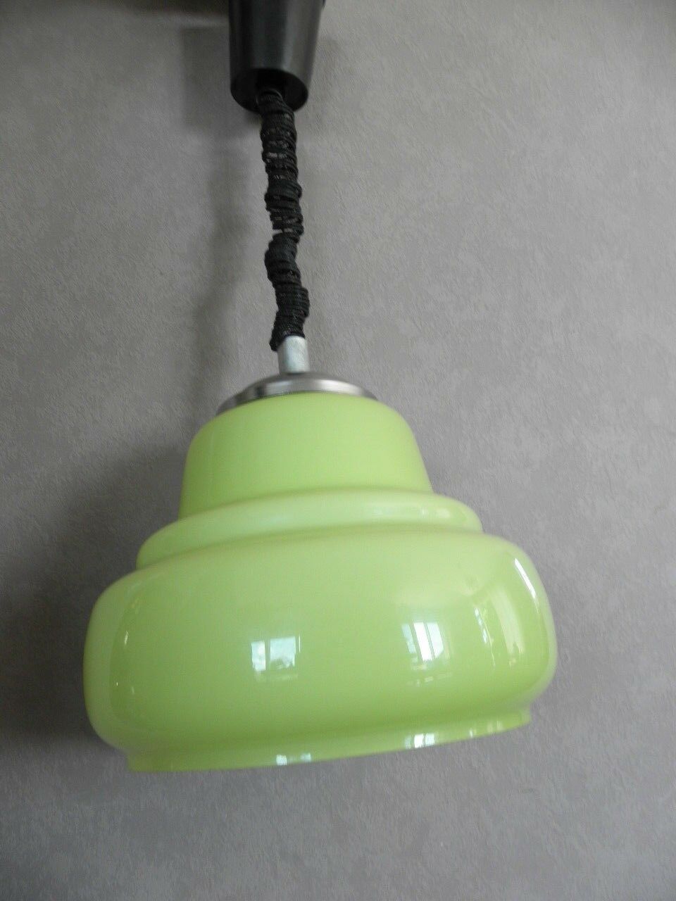 70s glass suspension