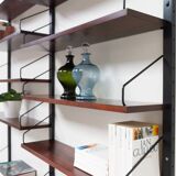 Danish Art Deco Blue and Green Glass Decanters, 1930s, Set of 2