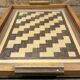 Wooden tray art deco marquetry