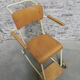 Fauteuil  vintage sur roues