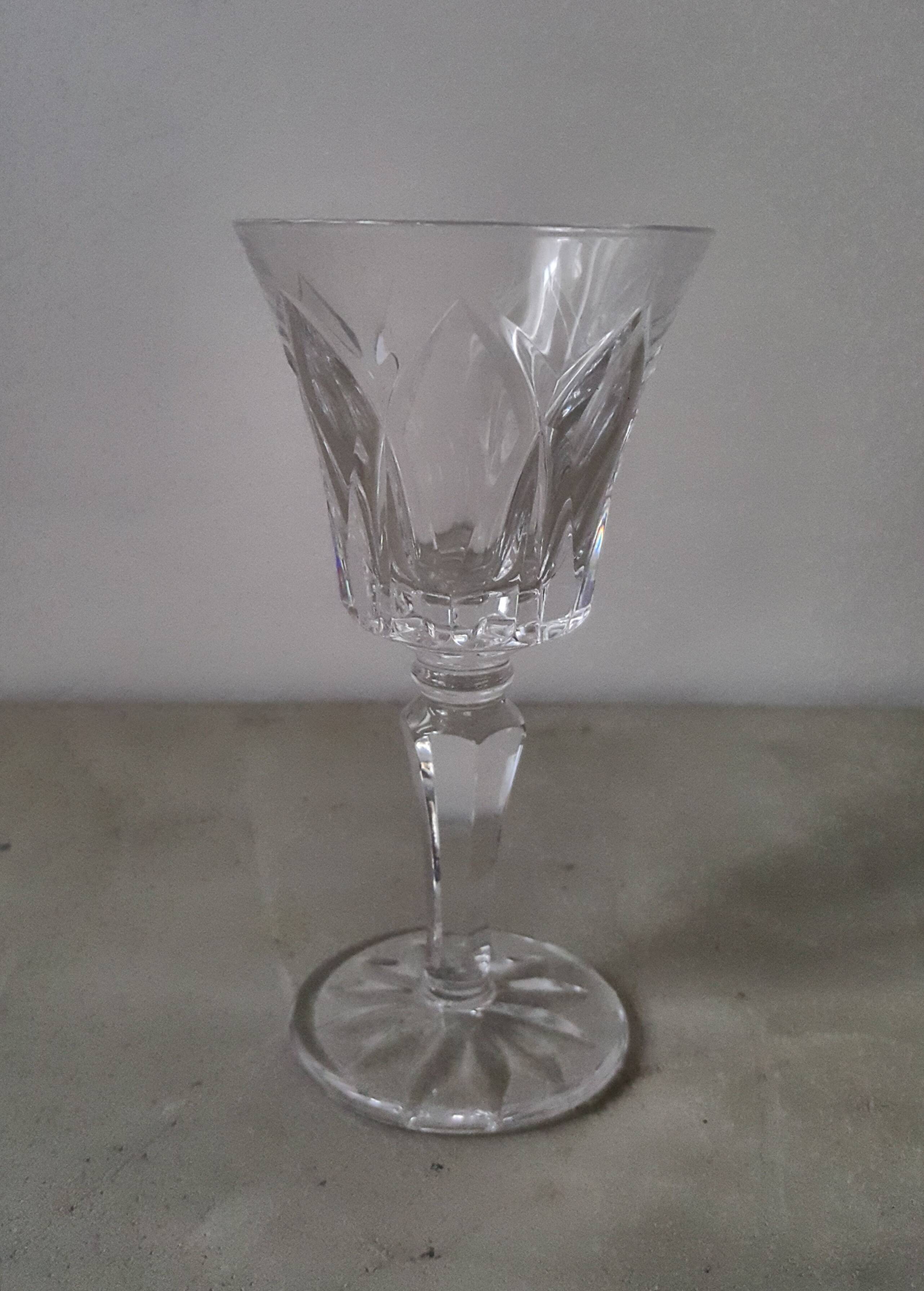 St. Louis Crystal - Service of 67 Camargue Model lenses