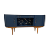 Vintage midnight blue row