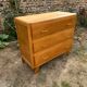 Vintage 1960s chest of drawers in blond beech