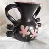 Two-coloured ceramic vase