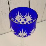 Roemer crystal Glass Roemer Crystal Saint Louis cobalt blue