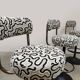Swedish design Cobra barstools Borje Johanson ‘Swirl’