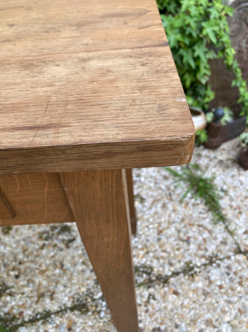 Vintage solid wood desk