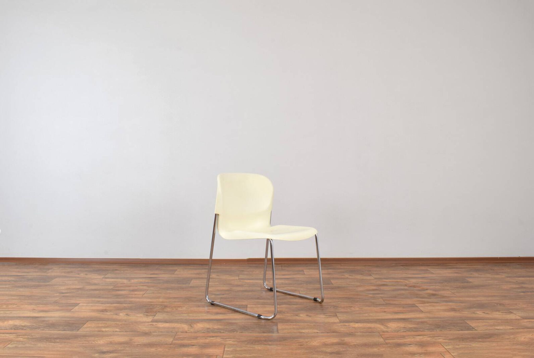 SM400K White Swing Chair by Gerd Lange for Drabert, Set of 4, 1980s