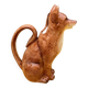 Ceramic jug in the shape of a fox.