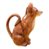 Ceramic jug in the shape of a fox.