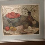 Ancien tableau nature morte figuratif