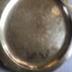 Engraved brass tray