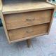Bureau vintage en chêne clair