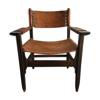 Fauteuil de werner biermann pour « arte sano ». columbia années 1960.