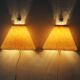 Model 203 Wall Lights by Henning Seidelin for Le Klint, Denmark, 1960s, Set