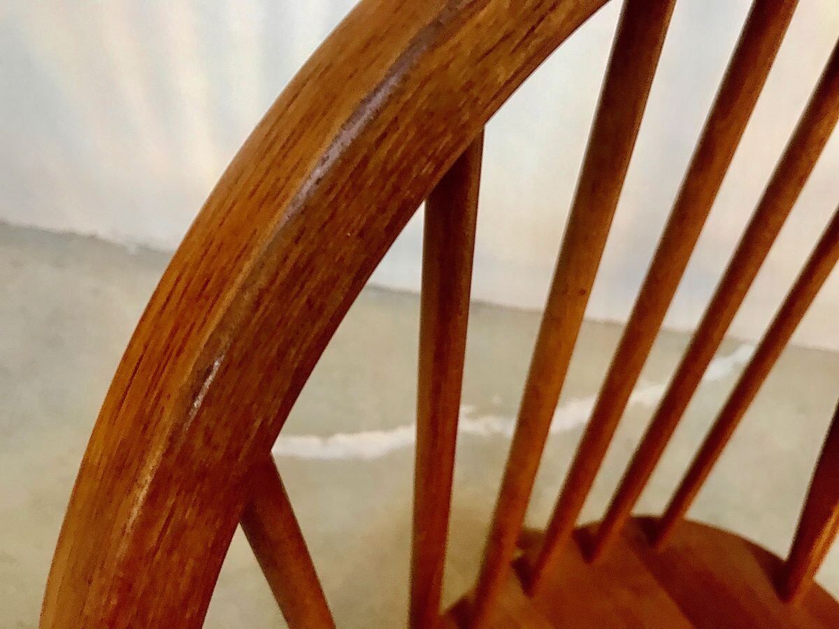 Windsor Side Chair by Erik Ole Jørgensen for Tram Chairs, Denmark 1960s