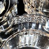 Crystal carafe and ice bucket from Val Saint Lambert – Elegance for the bar.