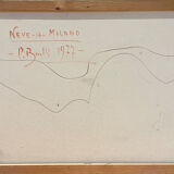 "neve a Milano" (snow on Milan) by Pino Buelli