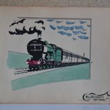 Drawing in indian ink circa 1910