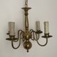 Lustre laiton 4 feux