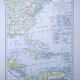 Etats-Unis et Antilles, carte de 1895