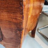 Louis XV dresser curved brown marble and bronze 1900