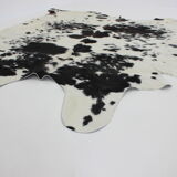 Black & white cowhide rug