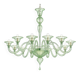 Contemporary Modern Elegant "Rigadin" Murano Glass Chandelier
