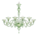 Contemporary Modern Elegant "Rigadin" Murano Glass Chandelier