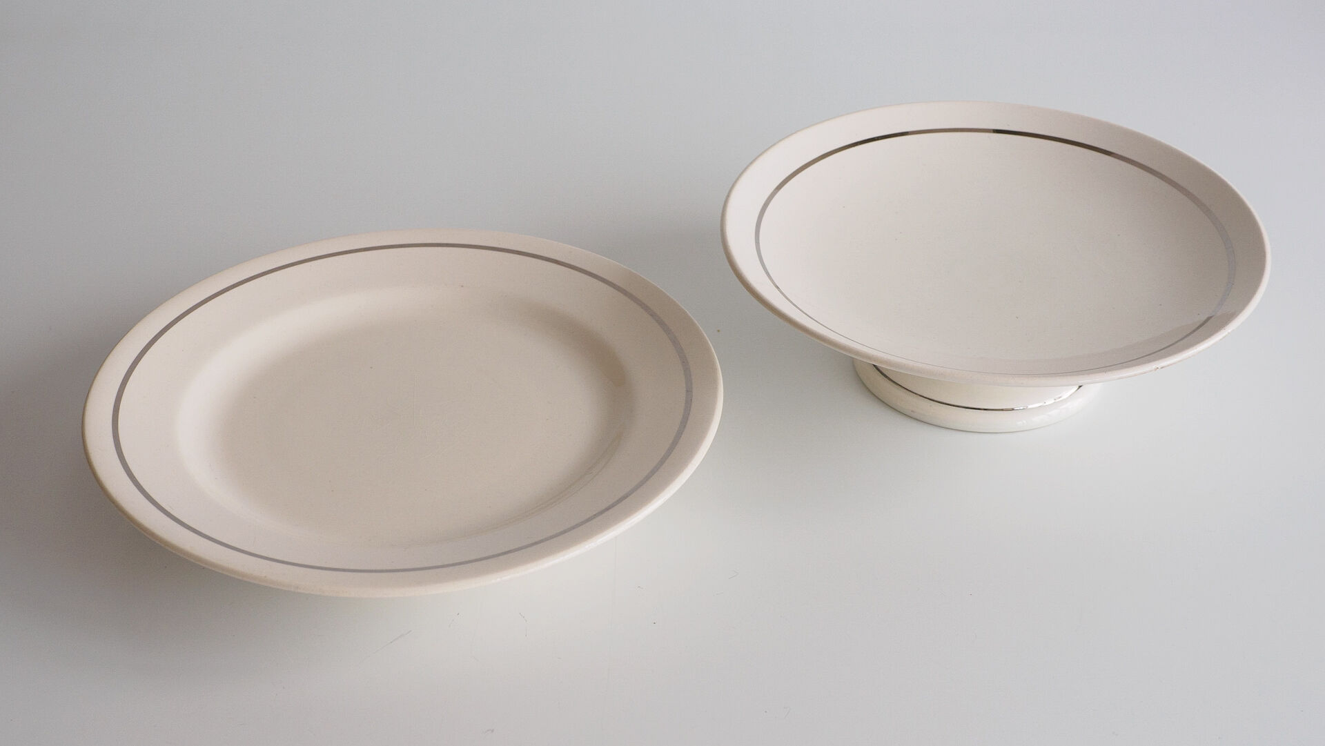 Two cookie dishes
