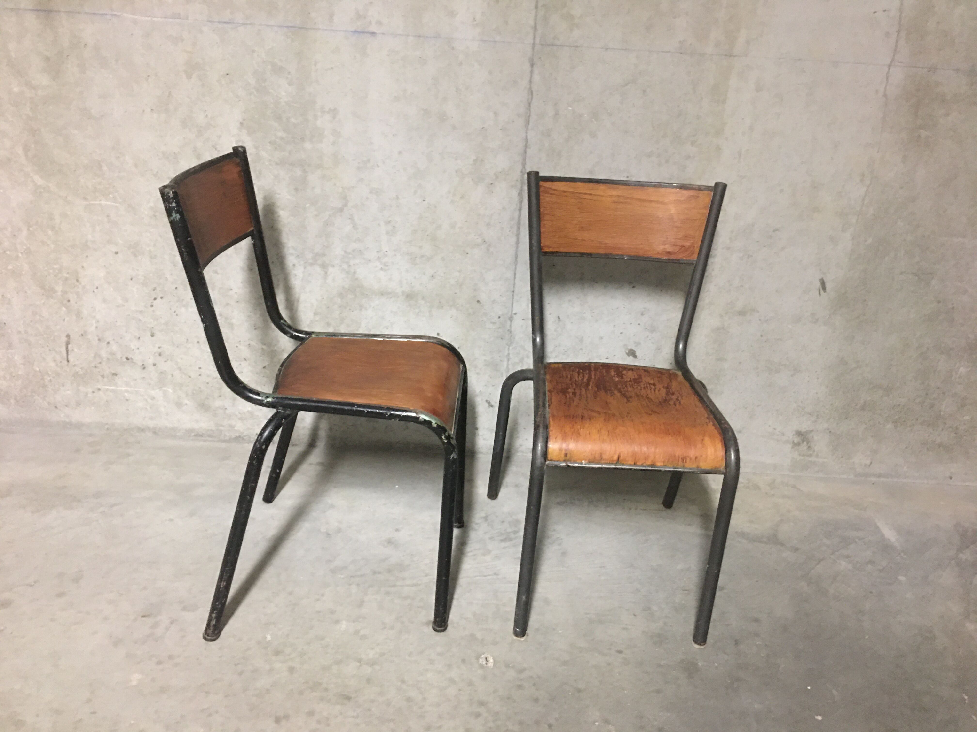 Pair of Mullca 510 chairs